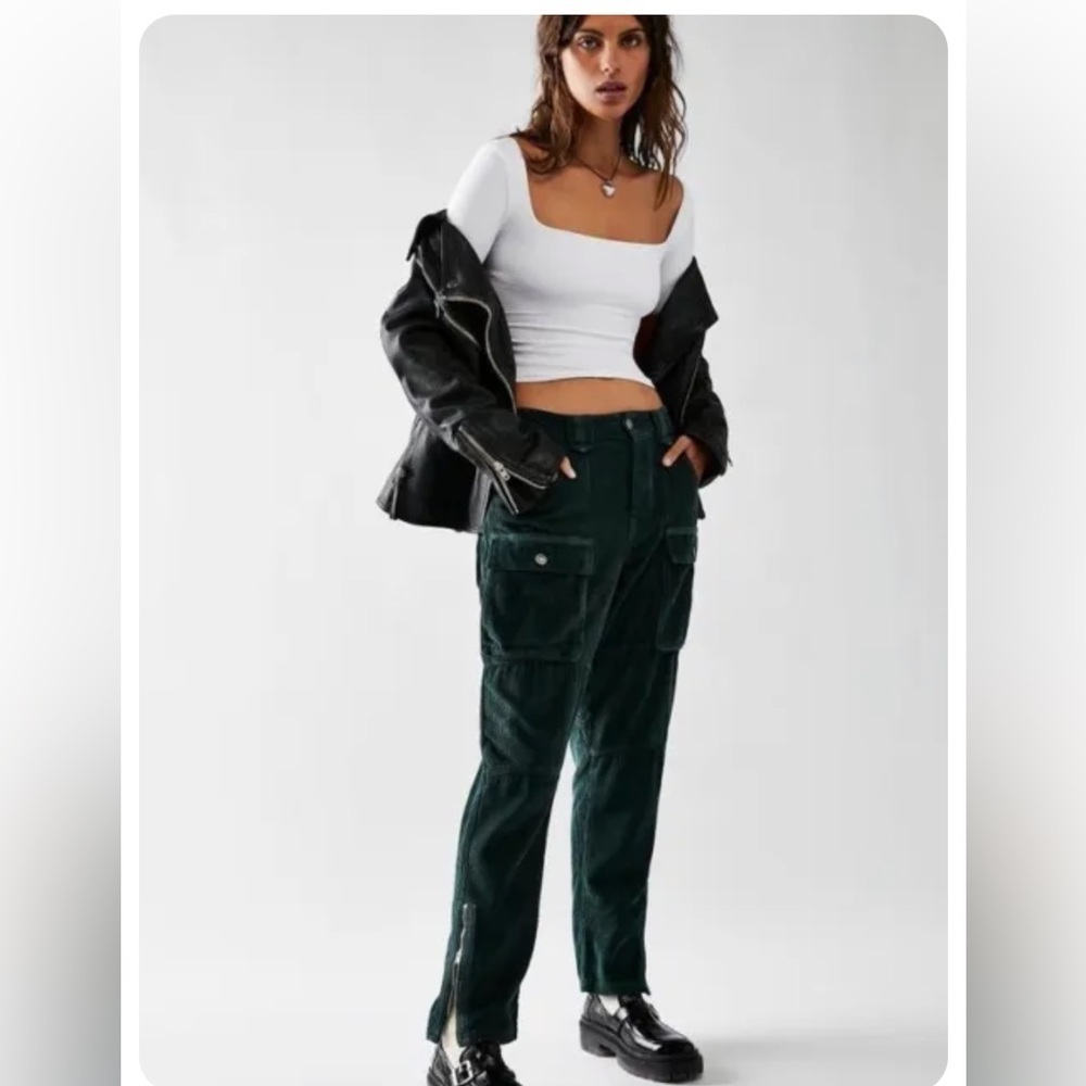 Free People London Calling Slouchy Cord Size 25 NWT